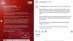 UMM Kembalikan Biaya Toga Baru, Wisudawan Pakai Toga Lama Saat Wisuda