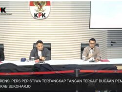 Bupati Sukoharjo Terjaring OTT KPK, Diduga Peras ASN, Pemprov Jateng Pastikan Layanan Tetap Berjalan