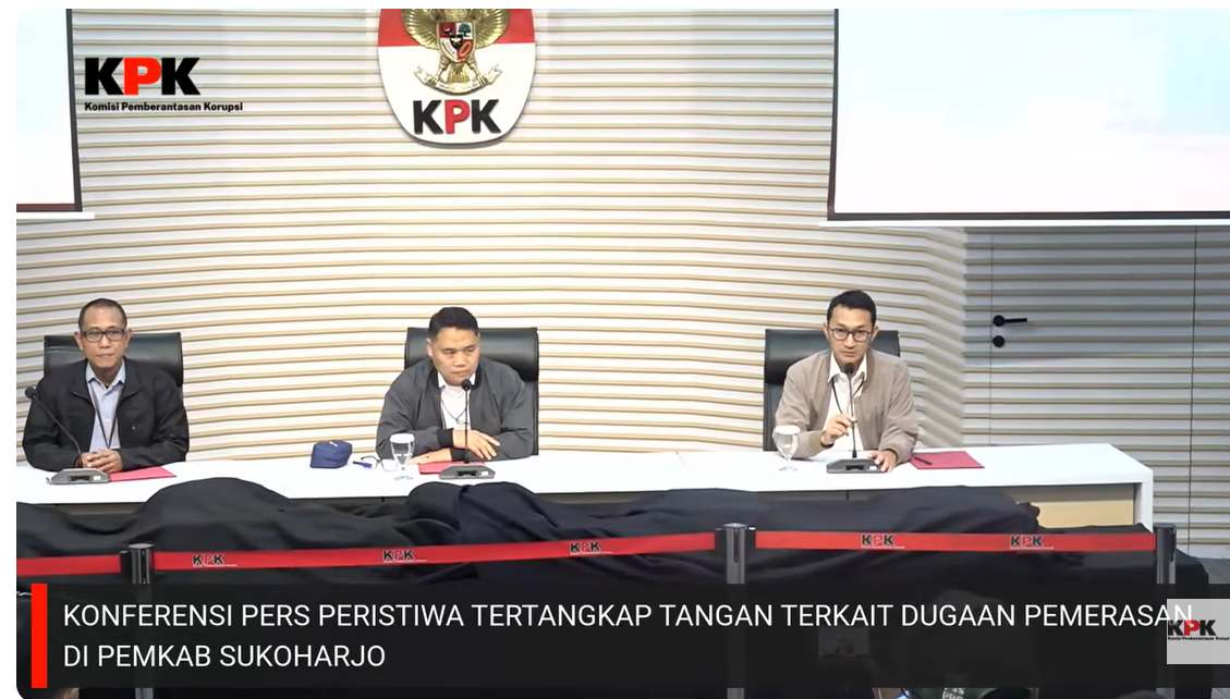 Bupati Sukoharjo Terjaring OTT KPK, Diduga Peras ASN, Pemprov Jateng Pastikan Layanan Tetap Berjalan