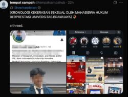 BEM Fakultas Hukum UB Desak Sidang Etik Dugaan Kasus Kekerasan Seksual Mawapres