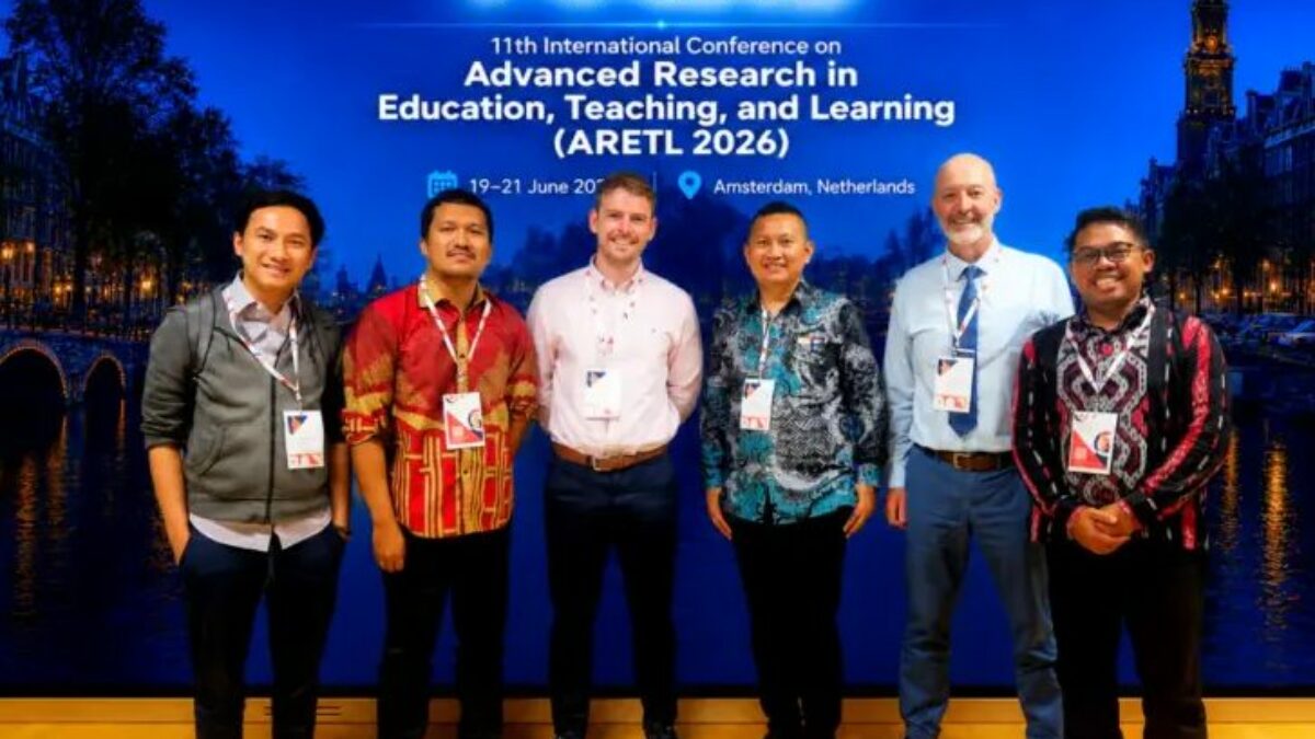 Mahasiswa Doktor UM Kenalkan Riset AI untuk Pendidikan di Konferensi Internasional Belanda