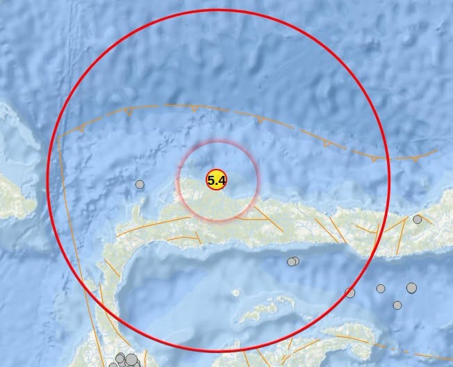 Gempa M 5,4 Guncang Buol, BMKG Sampaikan Kondisi Terkini dan Imbauan Warga