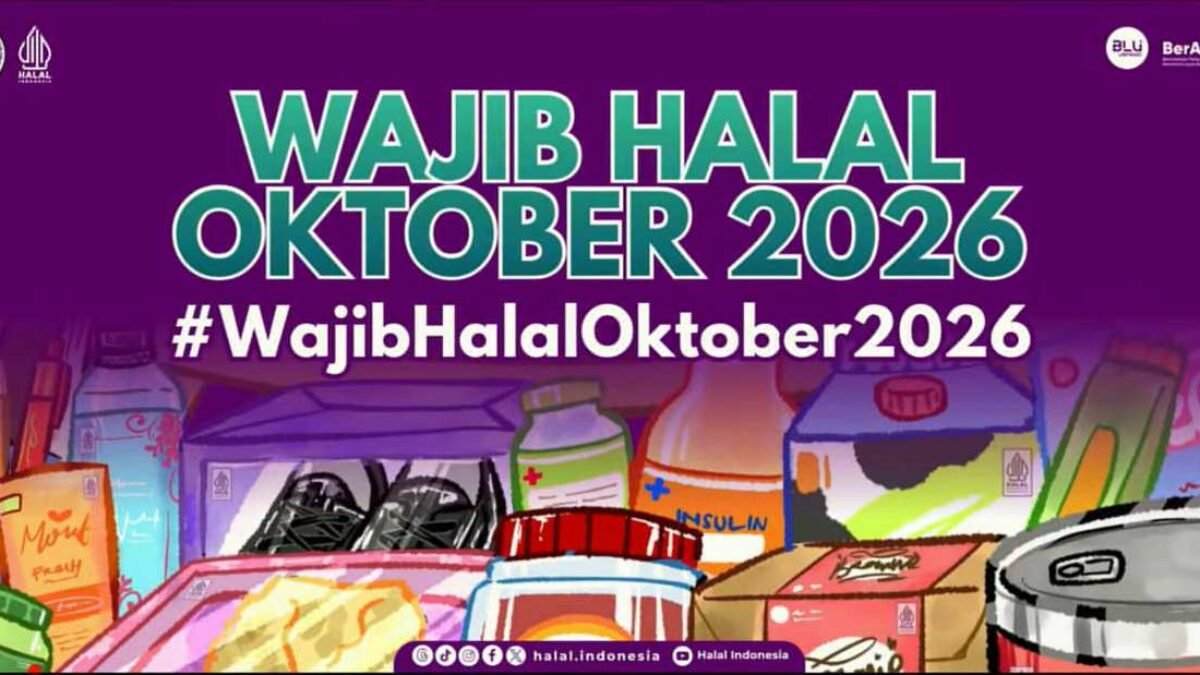 Sertifikasi Halal Oktober 2026 Semakin Dekat, Pelaku Usaha Diminta Segera Bersiap