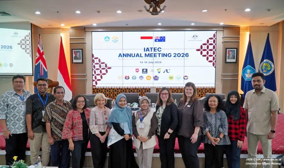 IATEC 2026 di UM Perkuat Kolaborasi Indonesia-Australia untuk Pendidikan Guru IATEC 2026 di UM Perkuat Kolaborasi Indonesia-Australia untuk Pendidikan Guru