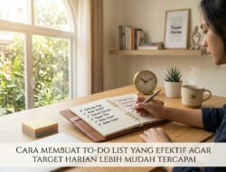 Cara Membuat To Do List yang Efektif agar Target Harian Lebih Mudah Tercapai