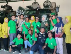 Naik Panser Anoa hingga Kenal Senjata, 90 Anak Disabilitas Antusias Ikuti Study Tour Kebangsaan di Yonif Mekanik 512/QY