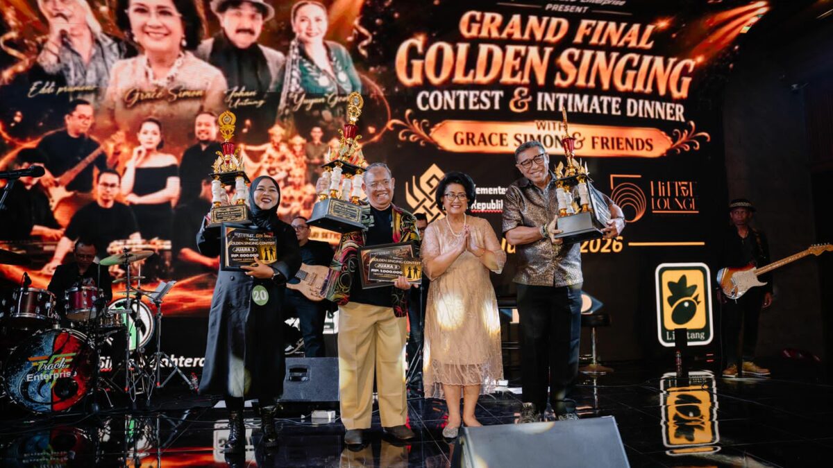 Grace Simon Meriahkan Malang, Golden Singing Contest Diikuti 40 Peserta Senior dari Berbagai Daerah