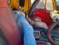 Terparkir Sejak Dini Hari, Sopir Truk Tebu Ditemukan Meninggal 