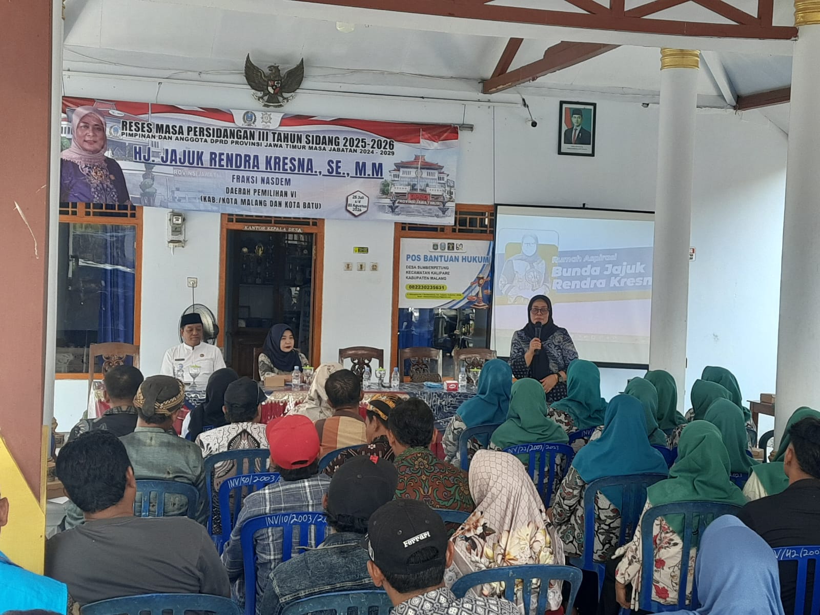 Serap Aspirasi Warga Kalipare, Jajuk  Rendra Kresna Disambati Infrastruktur hingga UMKM 