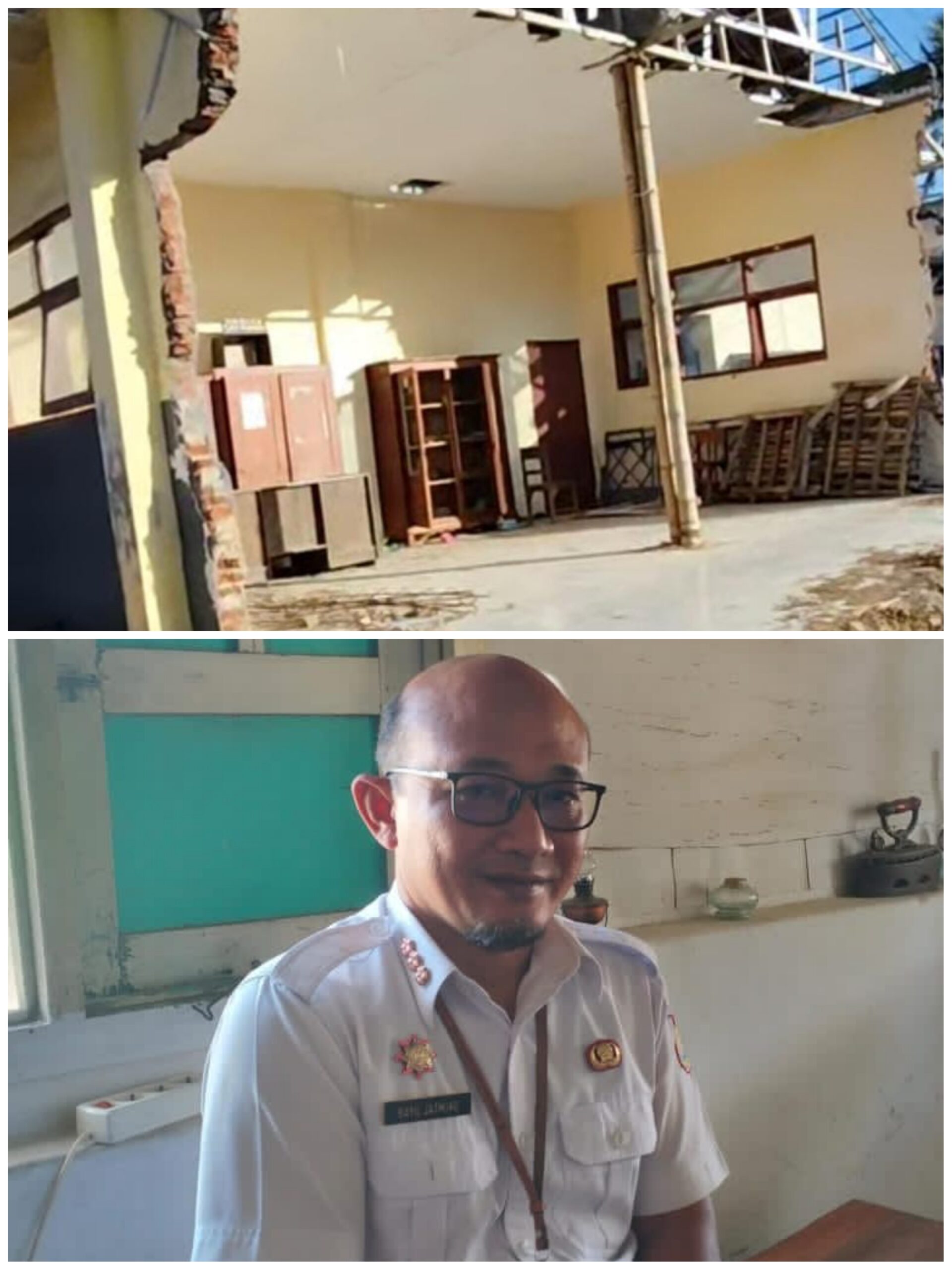 Rehabilitasi SDN 1 Srigonco yang Ruang Kelasnya Tergusur Jalan Harus Dipercepat, Keselamatan Siswa Jadi Prioritas Rehabilitasi SDN 1 Srigonco yang Ruang Kelasnya Tergusur Jalan Harus Dipercepat, Keselamatan Siswa Jadi Prioritas