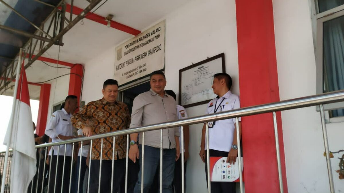 Temuan Baru Muncul dalam Sidak Pasar Karangploso, 184 Pedagang Berebut 72 Kios
