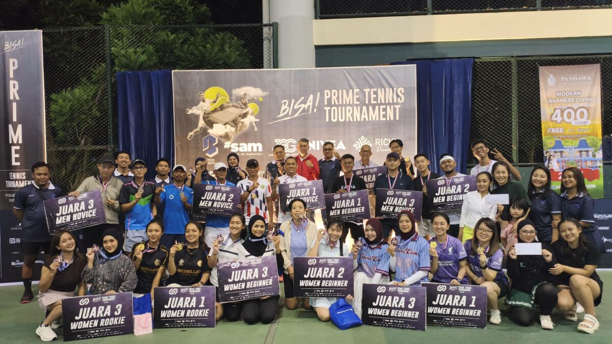 BISA Prime Tennis Tournament Bakal Digelar Rutin, Usung Sportivitas dan Target Jadi Agenda Olahraga Bergengsi