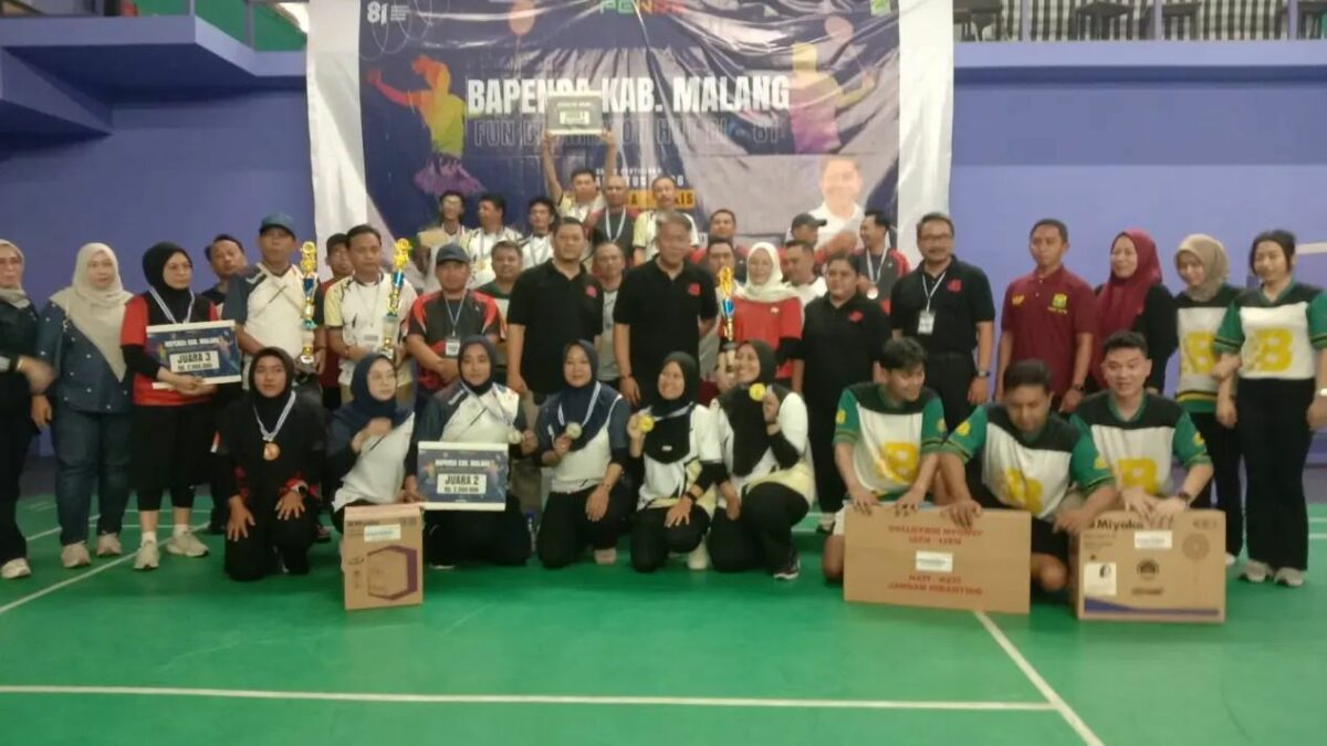 Bapenda Cup 2026 Jadi Ajang Silaturahmi dan Semangat Kerja Pegawai