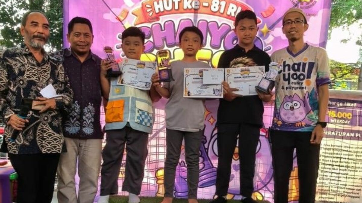 Tiga Pecatur Cilik Kota Malang Kuasai Podium Chaiyoo Chess Tournament