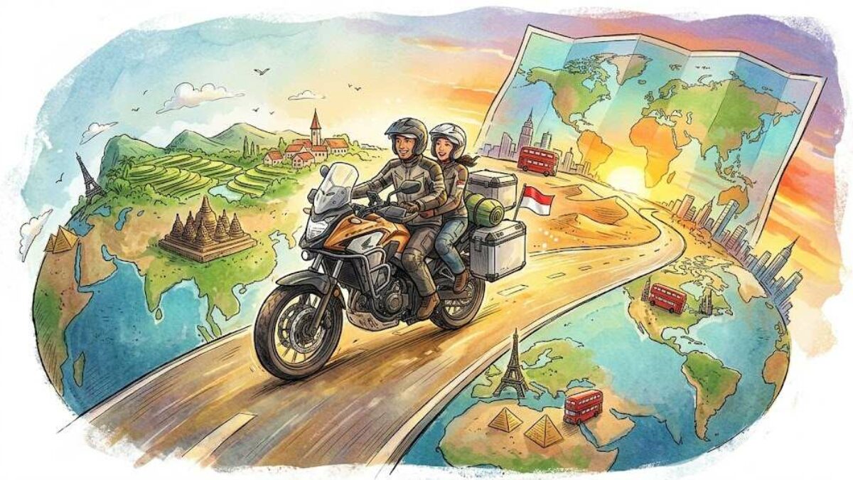 Mau Touring Lintas Negara? Kendaraan Wajib Punya Carnet de Passages en Douane