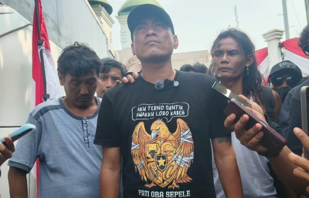 Koordinator Aliansi Masyarakat Pati Bersatu (AMPB), Supriyono alias Mas Botok