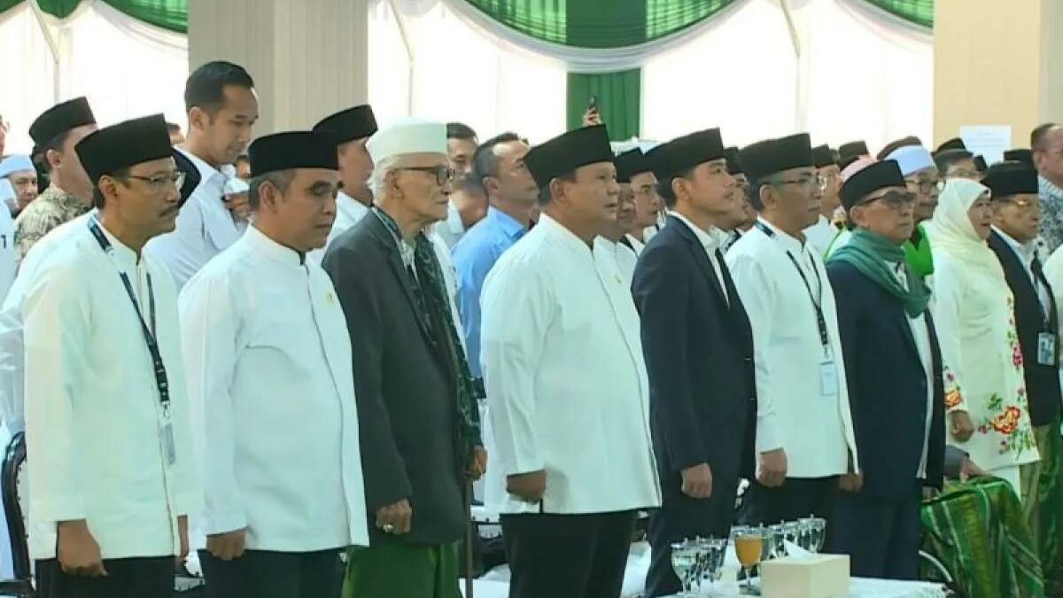 Prabowo dan Gibran Hadiri Muktamar ke-35 NU di Jombang