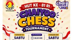 Adu Gengsi 44 Sekolah, Pelajar Sidoarjo hingga Tulungagung Bakal Ramaikan Chaiyoo Chess Tournament
