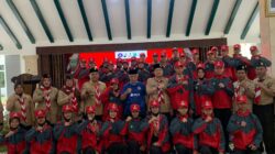 Bupati Sanusi Lepas 32 Pramuka  ke Jamnas XII 2026, Tekankan Ketahanan Pangan