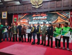 Merdeka Ride 2026 Singgah di Pendopo, HDCI Beri Perlindungan BPJS untuk 5.000 Pengemudi Ojol