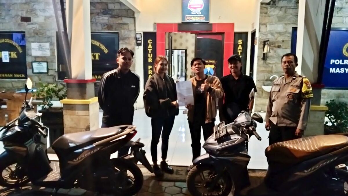 Melapor Kehilangan, Ternyata Sepeda Motor Tertukar Selama 1 Bulan, Polisi Berhasil Menemukan 