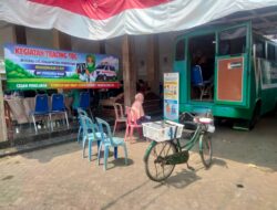 Puskesmas Gencarkan Tracing TBC, Warga Mendalanwangi Wagir Menjalani  X-Ray Gratis
