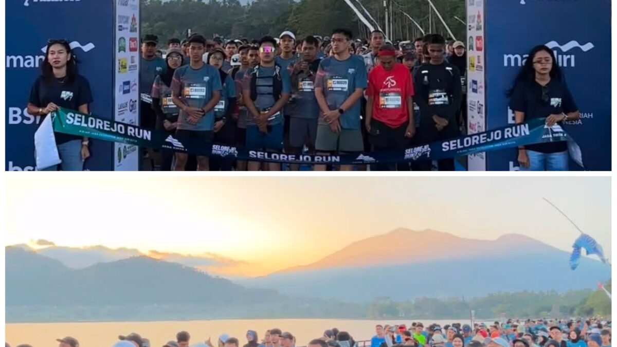 Sebanyak 700 Pelari Ikuti Selorejo Run Challenge 2026, PJT I Kenalkan Waduk Selorejo sekaligus Gerakkan UMKM Lokal