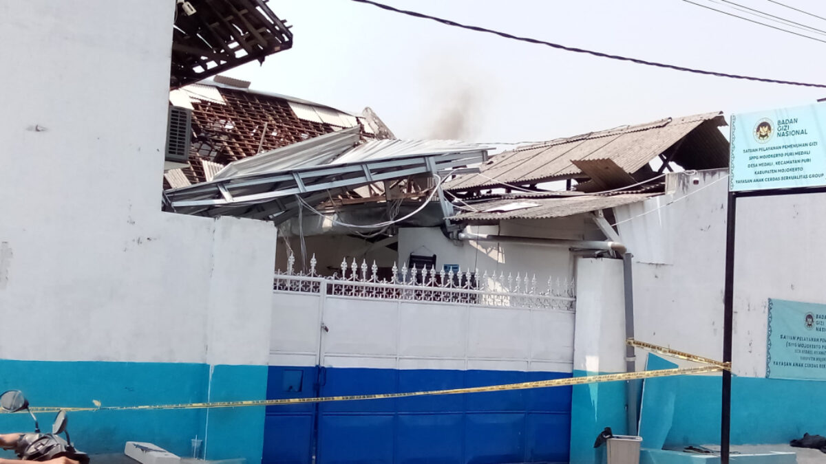 Ledakan SPPG Mojokerto Puri Medali Lukai 5 Orang, 3 Teknisi Alami Luka Bakar 80 Persen