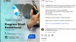 Telkom University Resmi Buka Fakultas Kedokteran, Pendaftaran Mahasiswa Baru hingga 11 September