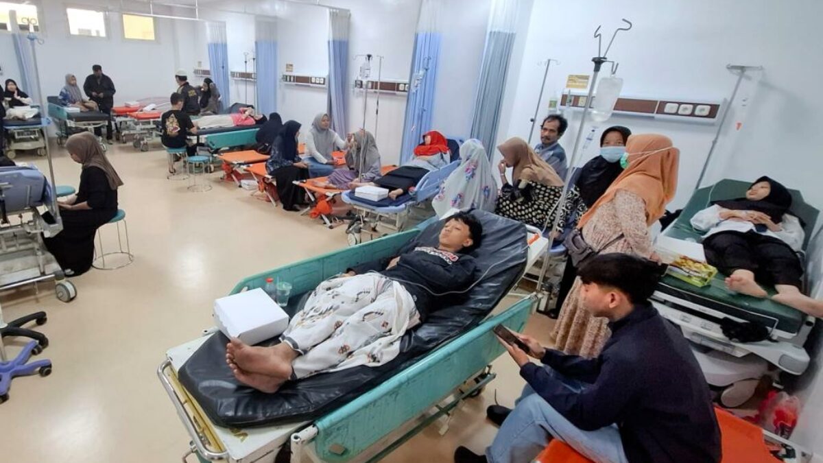 748 Orang Jadi Korban Dugaan Keracunan MBG di Sidoarjo, 20 Masih Dirawat