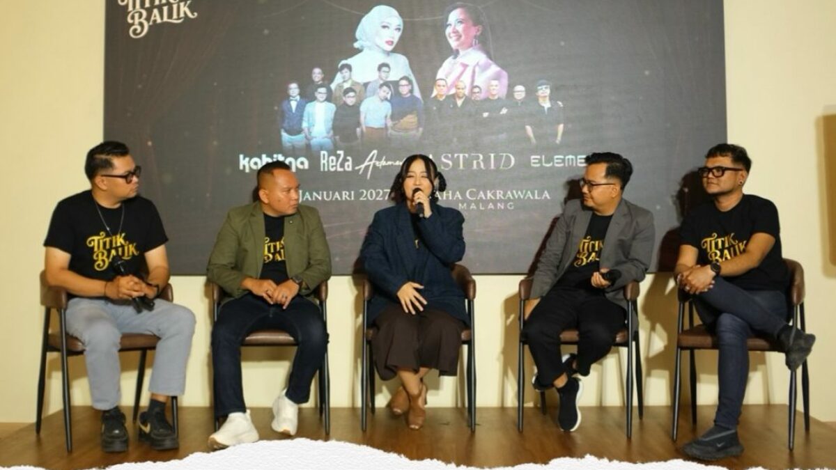 Konser Titik Balik Hadir di Malang, Astrid, Reza Artamevia, Element dan Kahitna Siap Bawa Nostalgia 2000-an