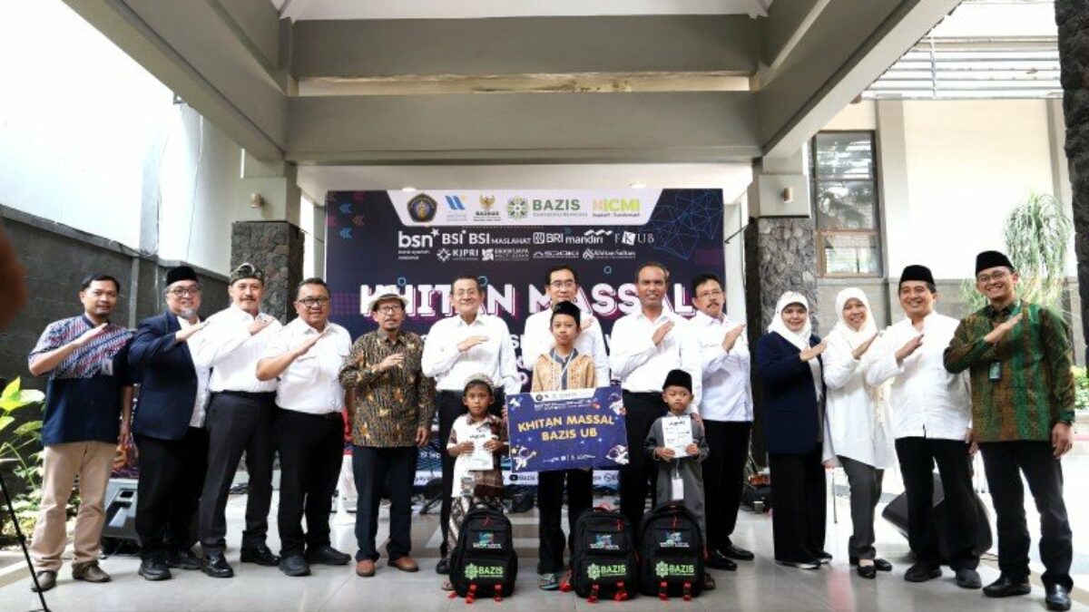 BAZIS UB Gelar Khitan Massal, 65 Anak Terima Layanan Kesehatan