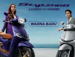 Honda Stylo 160 Kini Punya 9 Warna, Glam Grey dan Royal Violet Jadi Pilihan Baru