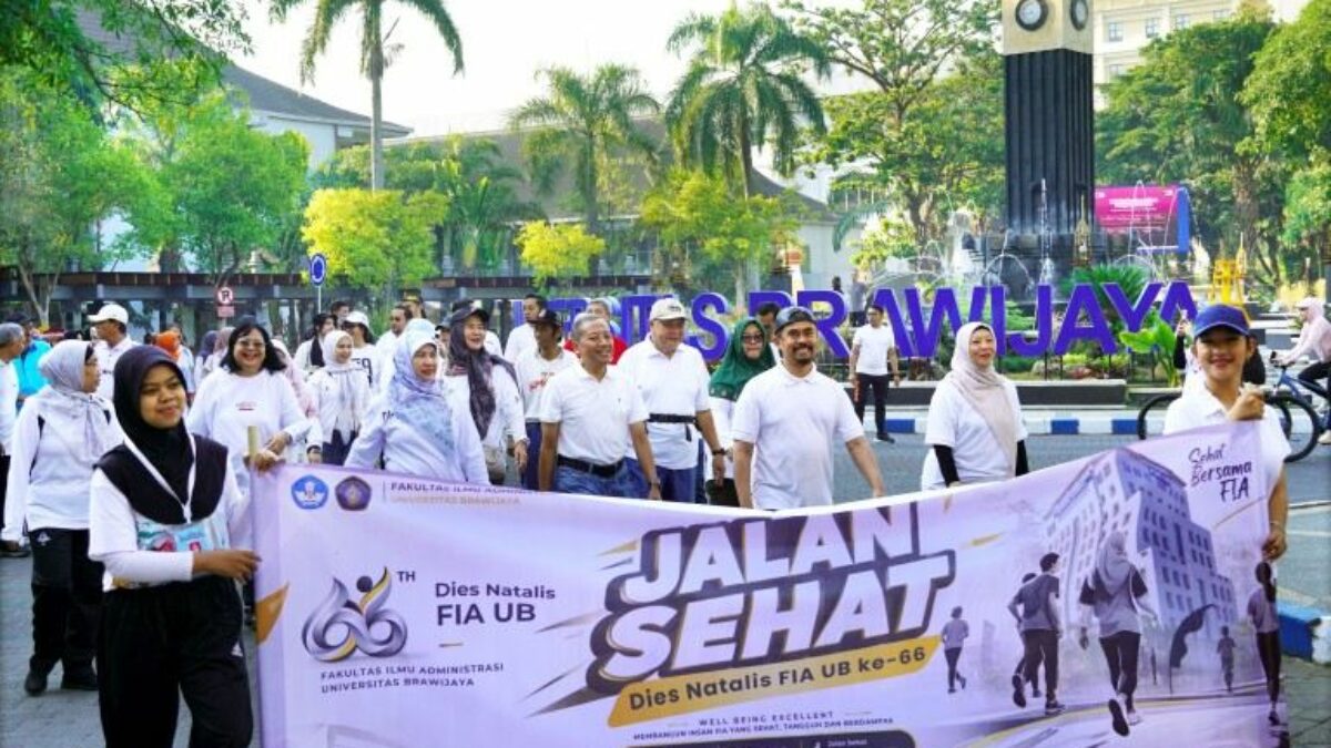 Dies Natalis ke-66 FIA UB, Jalan Sehat Angkat Semangat Well-Being