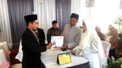 JAGA NIKAH Kemenag Malang, Pengantin Dapat Buku Nikah, KTP-el dan KK
