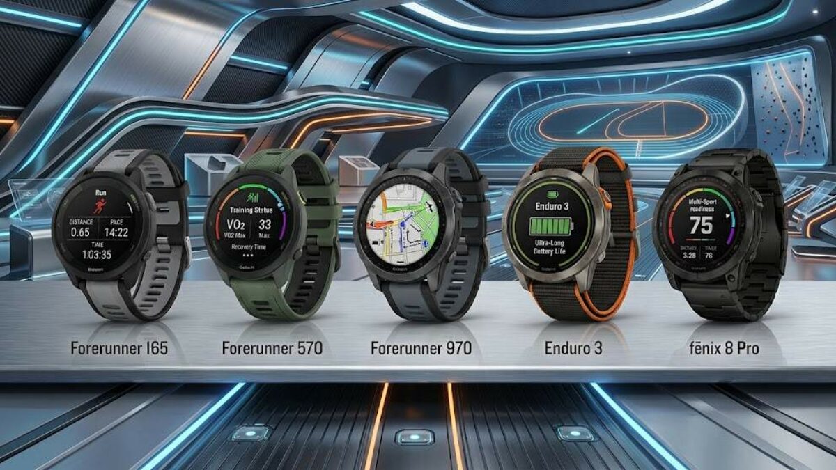 Smartwatch Garmin untuk kebutuhan latihan lari dan running 2026