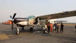 Tiga Pesawat Cassa Caravan Semai Natrium Klorida di Langit Kalsel dan Kalteng