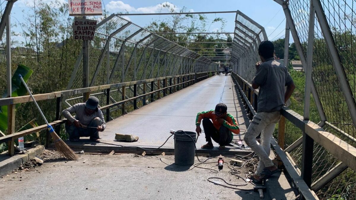 Jembatan Balak Malang Diperbaiki, Pemkot Akui Sudah Terlalu Lama dan Riskan
