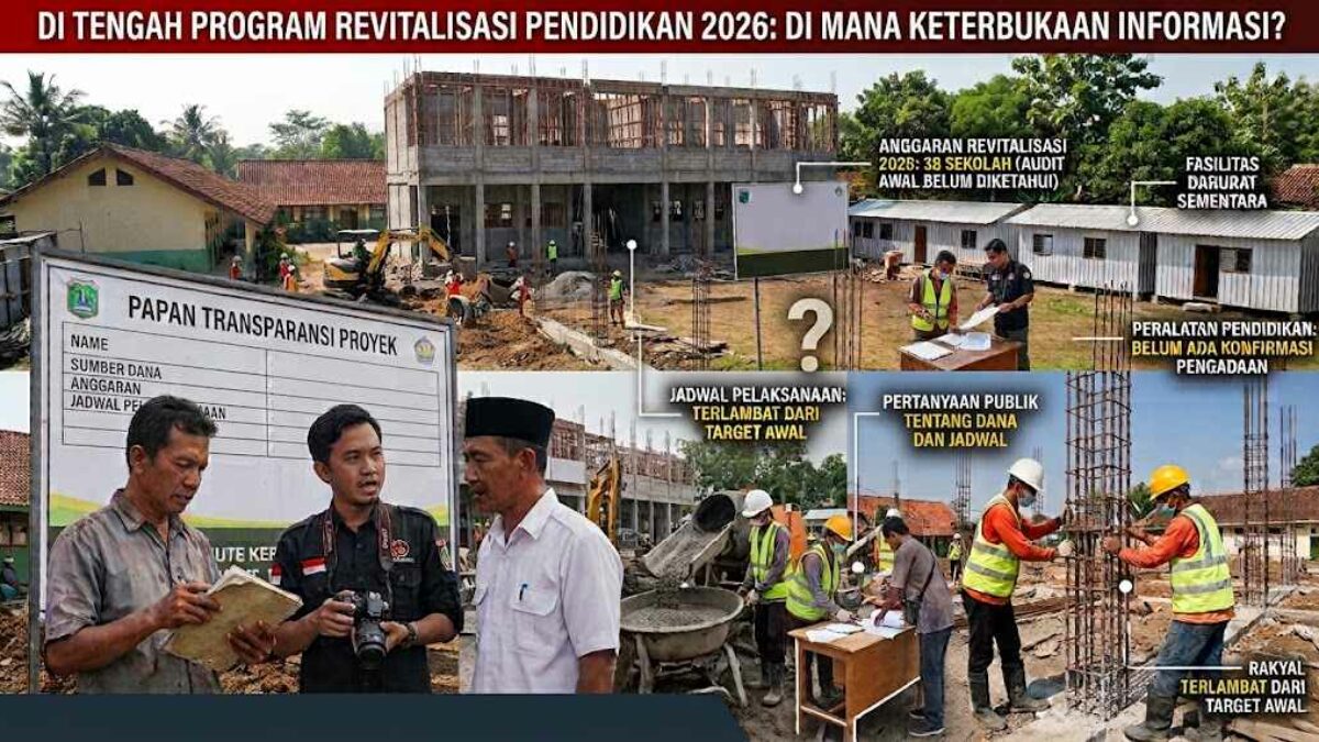 Revitalisasi Sekolah Kabupaten Malang Disorot, Klarifikasi Dinas Belum Terjawab