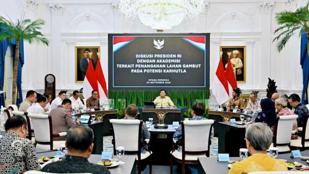 Presiden Prabowo Dorong Riset Gambut dan Libatkan Masyarakat Cegah Karhutla