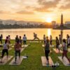 Tren Wellness Kesehatan Mental: Sore Santai lewat Sunset Yoga dan Poundfit
