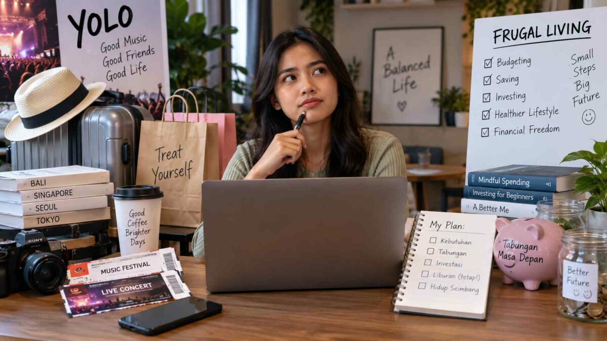 YOLO vs Frugal Living: Kenapa Anak Muda Mulai Berpikir Dua Kali Sebelum Belanja?