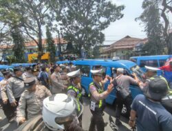 Transjatim Koridor 2 Diprotes Sopir Angkot Malang, Jalan Raden Intan Diblokade