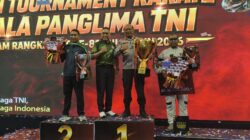 Piala Panglima TNI 2026 Ditutup, Karateka Terbaik Unjuk Prestasi di GOR Ken Arok