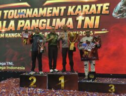 Piala Panglima TNI 2026 Ditutup, Karateka Terbaik Unjuk Prestasi di GOR Ken Arok