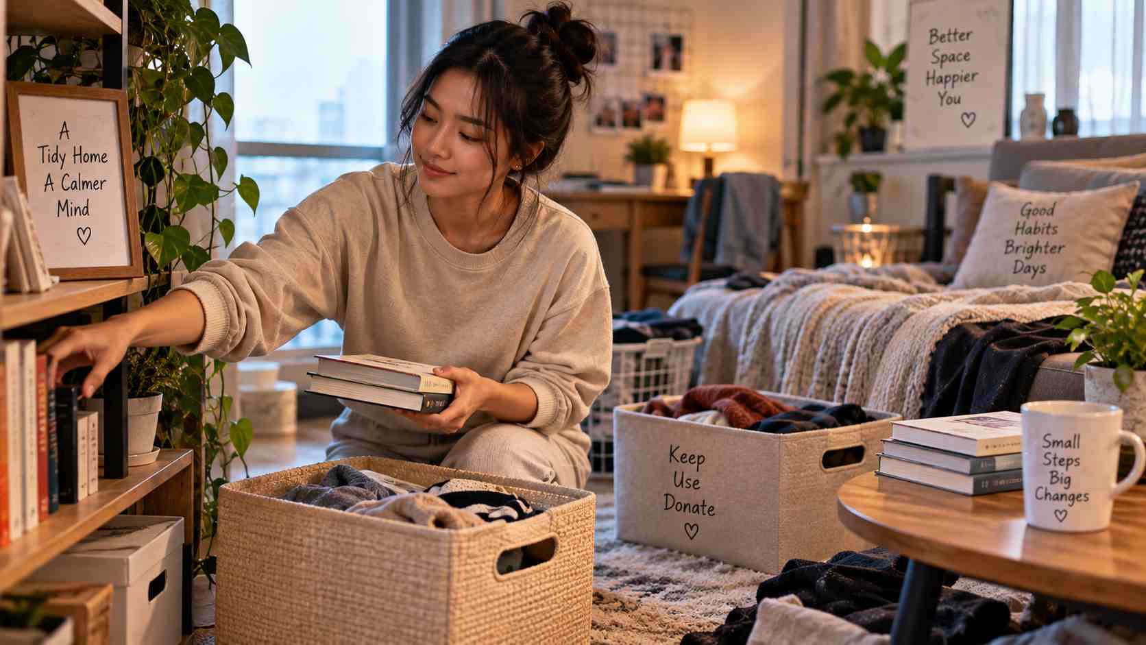 Kebiasaan kecil untuk menjaga rumah tetap rapi dan bebas clutter