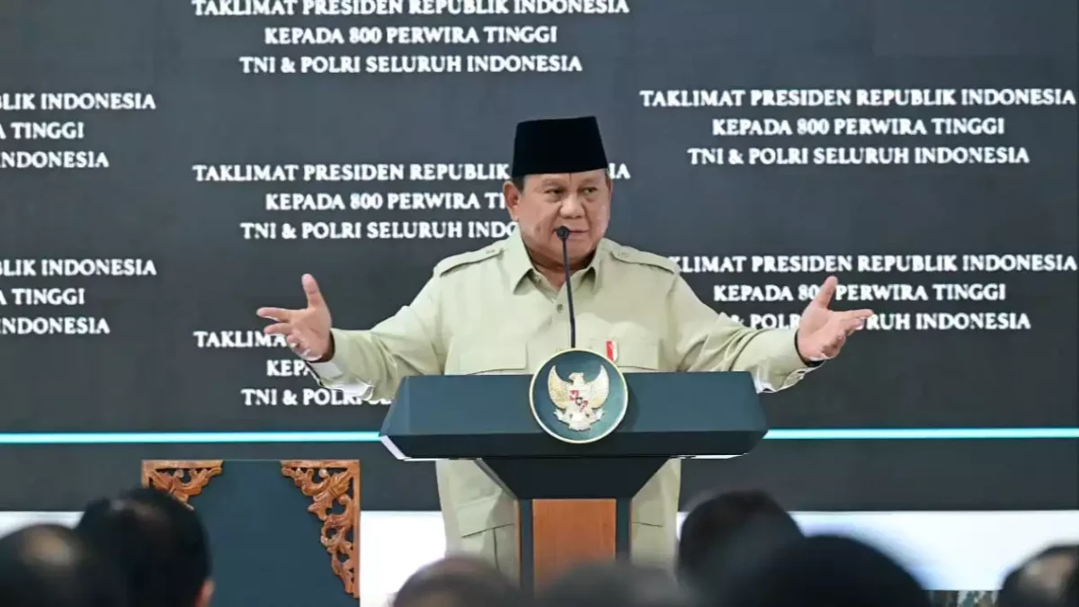 Prabowo Kumpulkan 800 Pati TNI-Polri, Ini Arahan di Istana