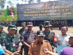 TMMD 130 Malang Bangun Jalan dan Perbaiki 10 Rumah Warga