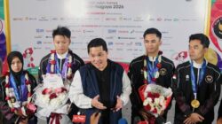 Menpora Erick Sambut Kepulangan Atlet Peraih Emas Asian Games 2026