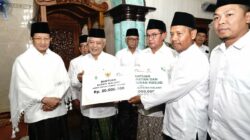 Menag Nasaruddin Umar Pimpin Suling di Pagelaran, 1.500 Jamaah Hadir